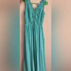 Soéblu Teal Full Length Dress
